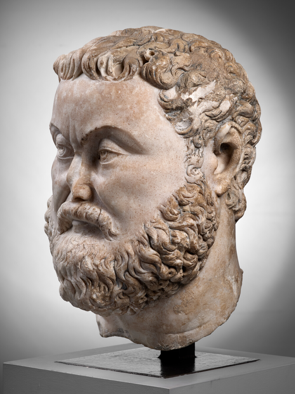 Tête quasi colossale de Maximien Hercule