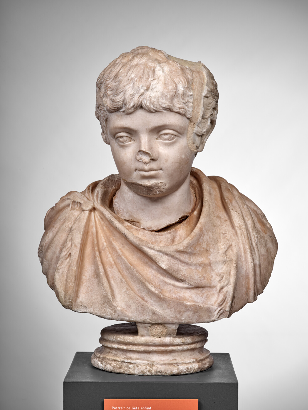 Buste de Géta enfant