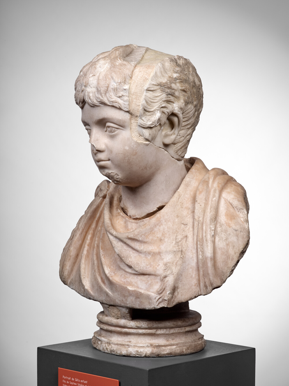 Buste de Géta enfant