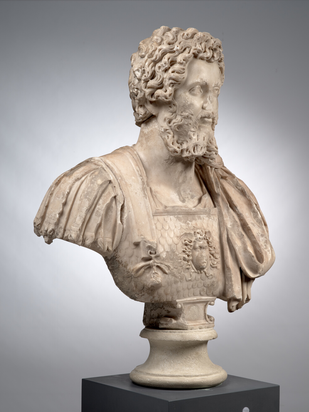 Buste cuirassé de Septime Sévère